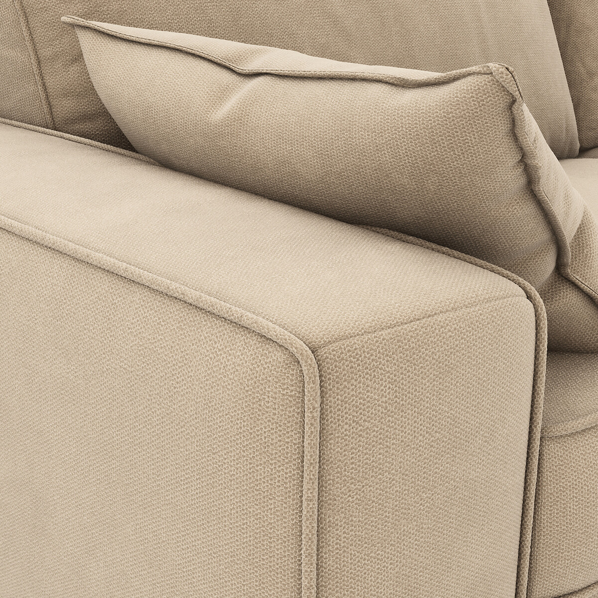 LA REDOUTE INTERIEURS<br>Sofá-cama de canto, poliéster, Bultex Cécilia
