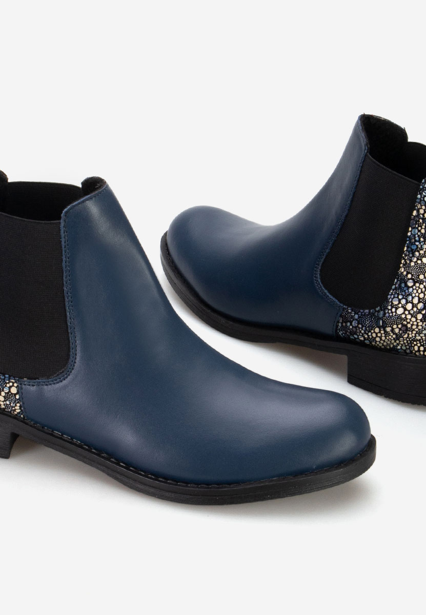 Bottines femme en cuir multicolores Campina