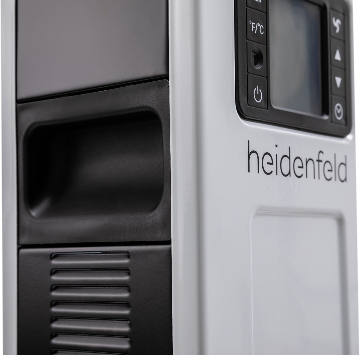 Heidenfeld Konvektorheizung EK100, Standgerät oder Wandmontage, 1000-2300 Watt, Timer, bis 40 m²