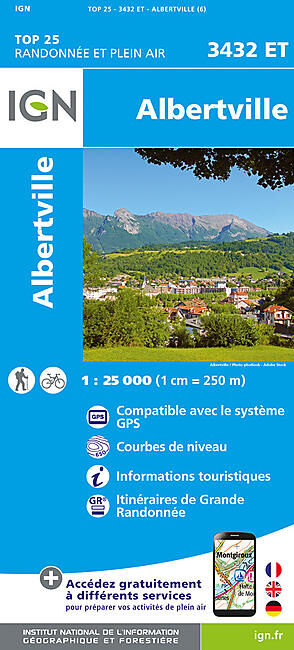 IGN - TOP25 3432ET ALBERTVILLE 1 25 000