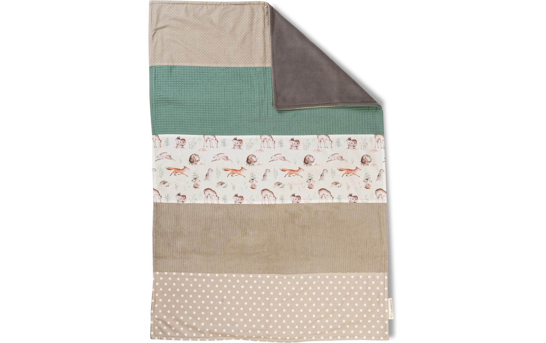 Kuscheldecke Waldfreunde 70 x 100 cmAtmungsaktive Babydecke