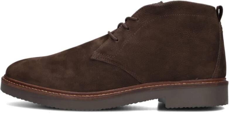 Mazzeltov Hudson Veterboots Laarzen Met Veters Heren Bruin