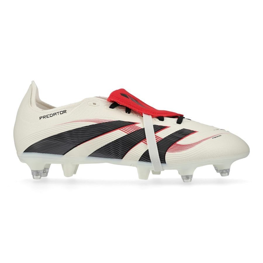 adidas Predator League Fold-over Tongue SG Champagne - Blanc/Noir/Pure Ruby