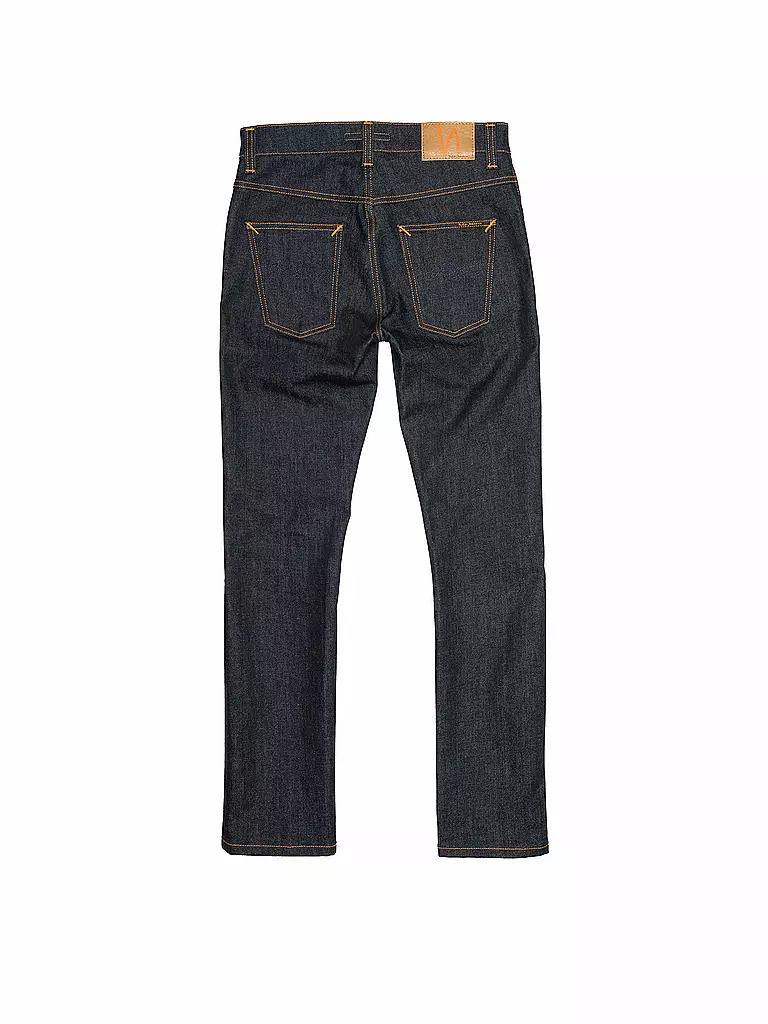 NUDIE JEANS Jeans Straight Fit GRIM TIM blau