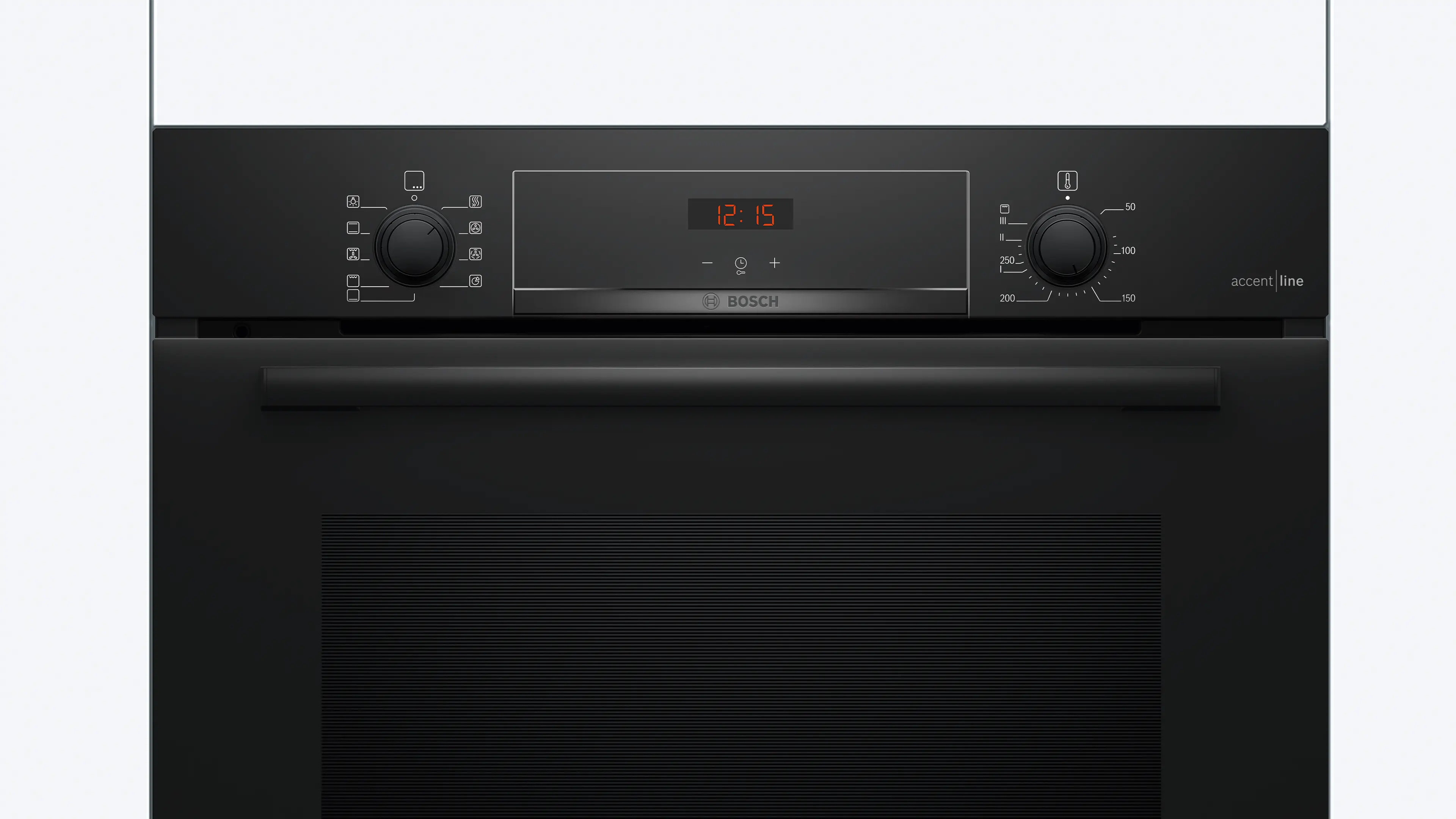 Serie 4 Bakoven 60 x 60 cm Zwart
