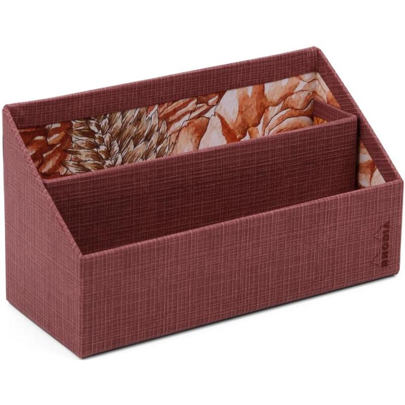 Rhodia collection ORANGE Botanique - porte-courrier, 25 x 10 x 14 cm - Amaranthe