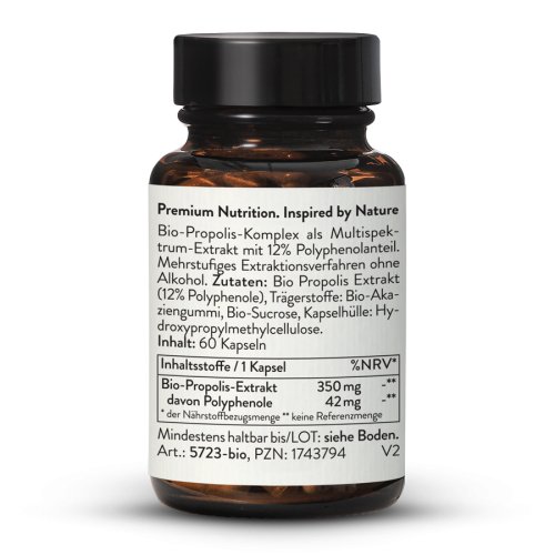 Sunday Natural Products  Bio Propolis Extrakt Kapseln