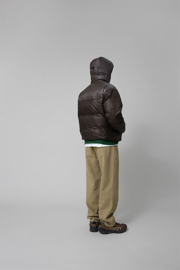 Forét GRAIN REVERSIBLE PUFFER JACKET Brown