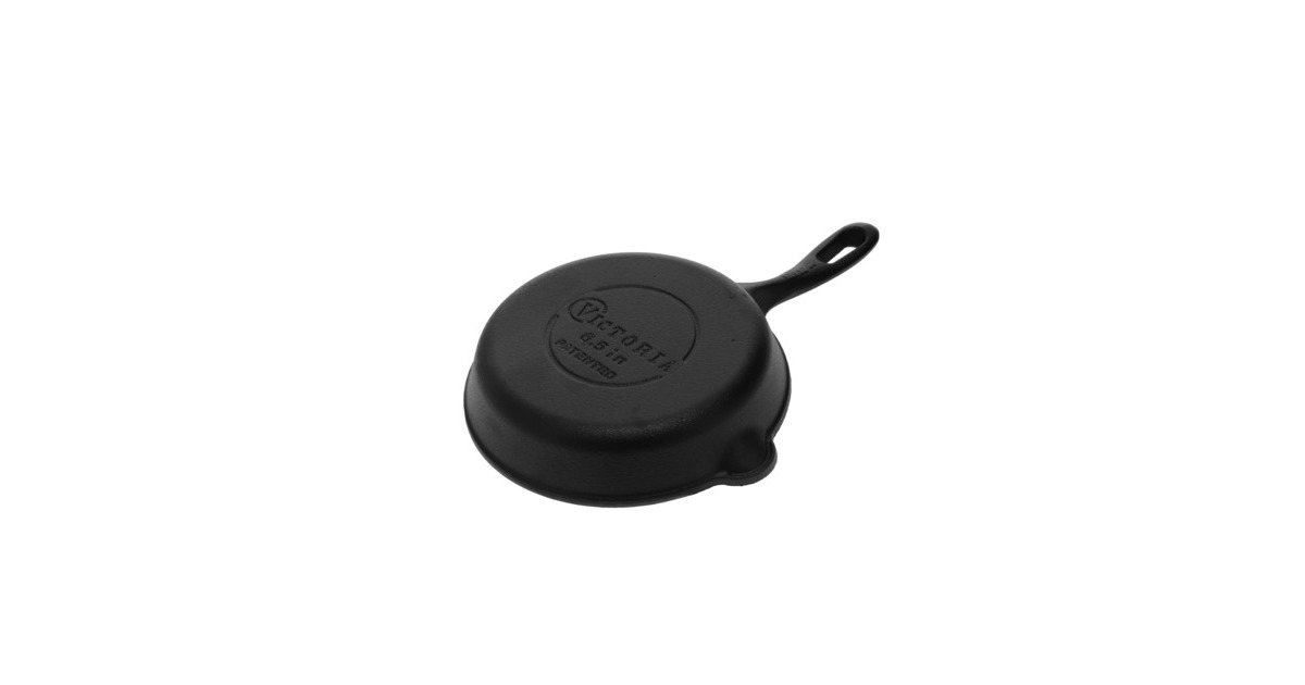 VictoriaSkillet 16,5 cm, Seasoned bak-/braadpan  (Zwart, Color packaging)