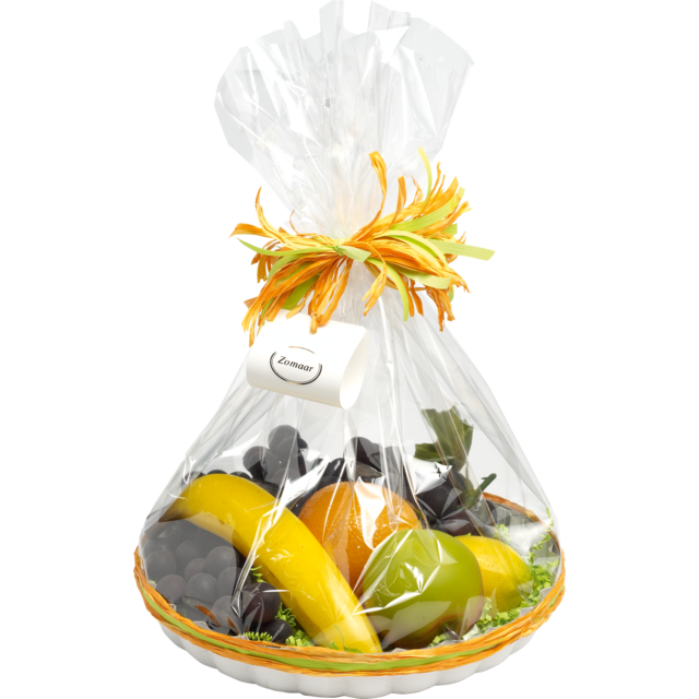 Folie, fruitmandfolie, OPP, 30cm, 300m, 30my, transparant