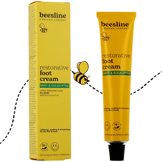 Beesline crème réparatrice pieds secs, talons fendillés
