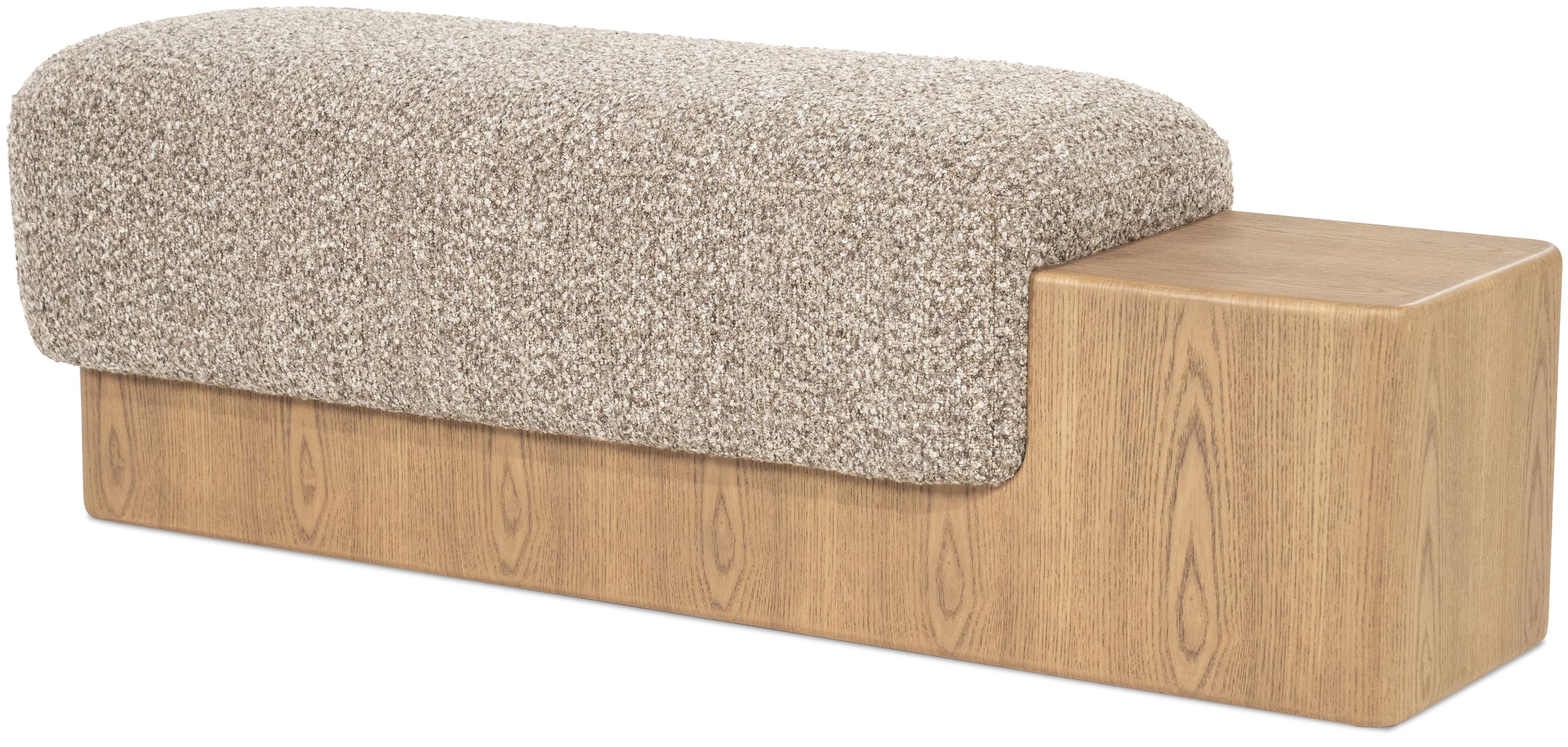 Halbank Taupe 96439 George B133 x D50 x H47 cm