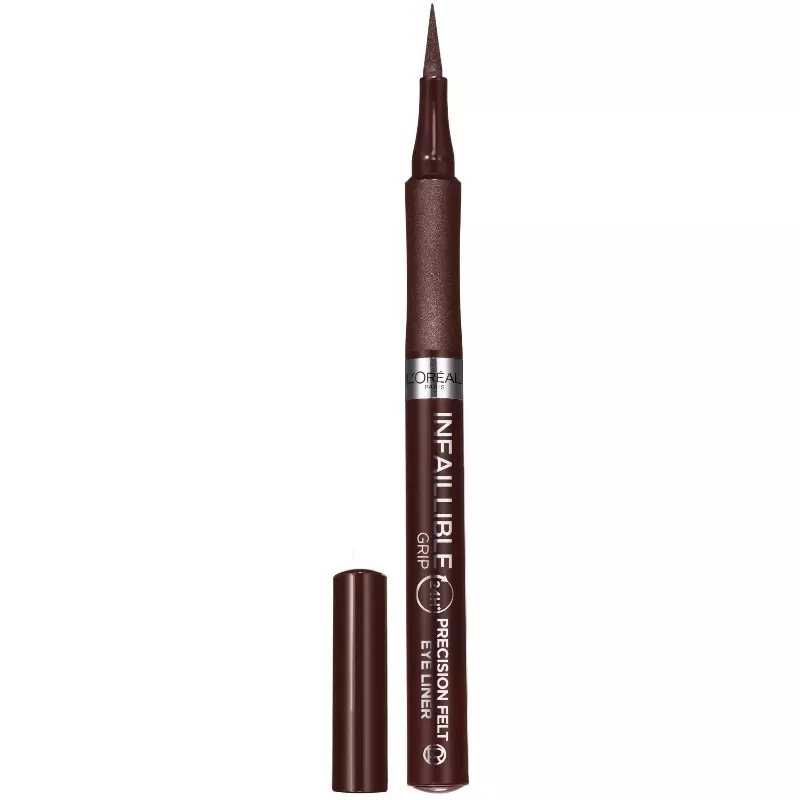 L'Oréal Paris Cosmetics Infaillible Grip 24H Precision Felt Eyeliner - 02 Brown