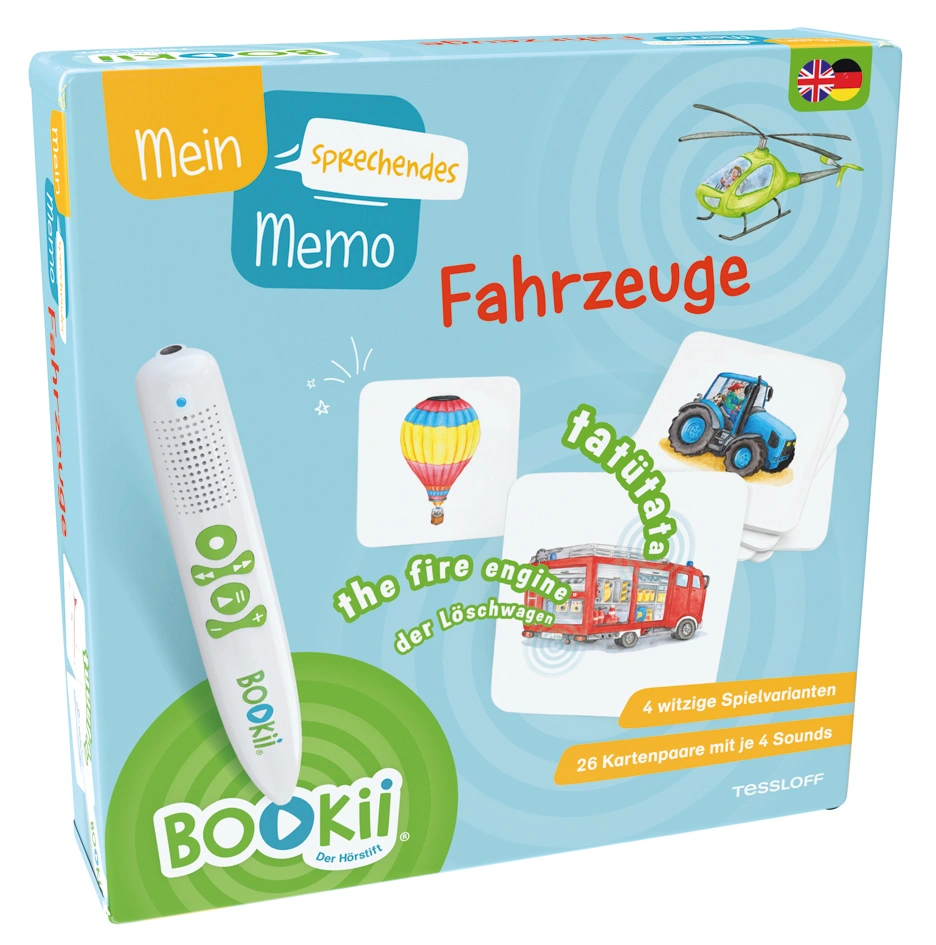 BOOKii® – Mein sprechendes Memo Fahrzeuge