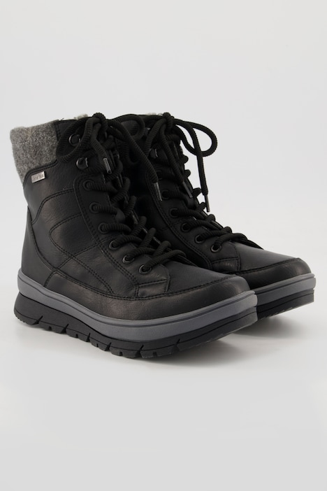 Schnür-Boots, Jana Shoes, recycelt, Weite H