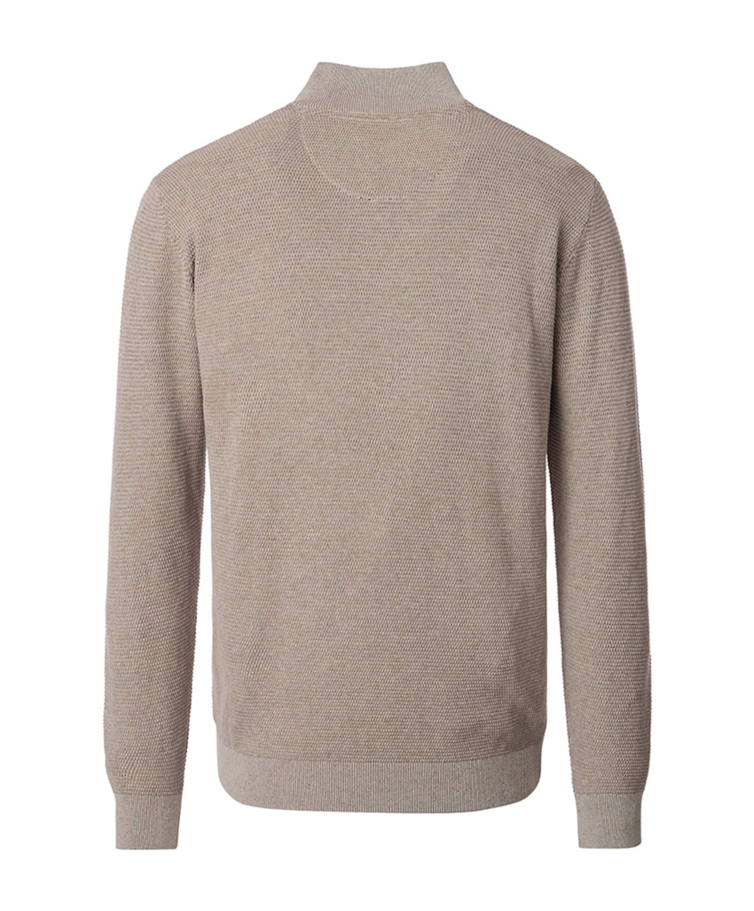 CASAMODA Trui met rits beige