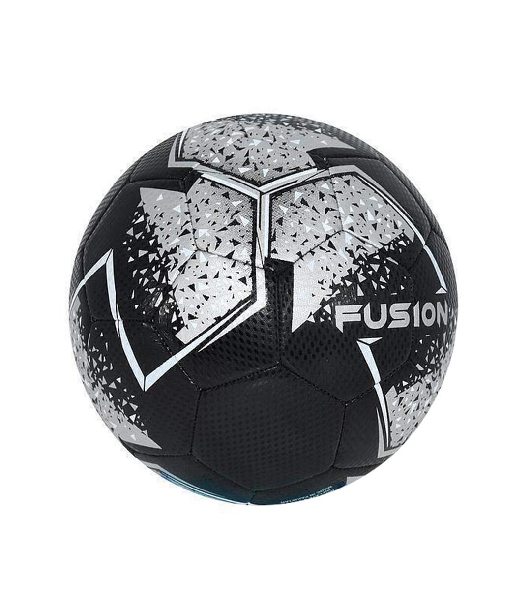 Precision - Ballon de foot pour entraînement FUSION (Argenté / Noir) (Taille 1) - UTRD2348