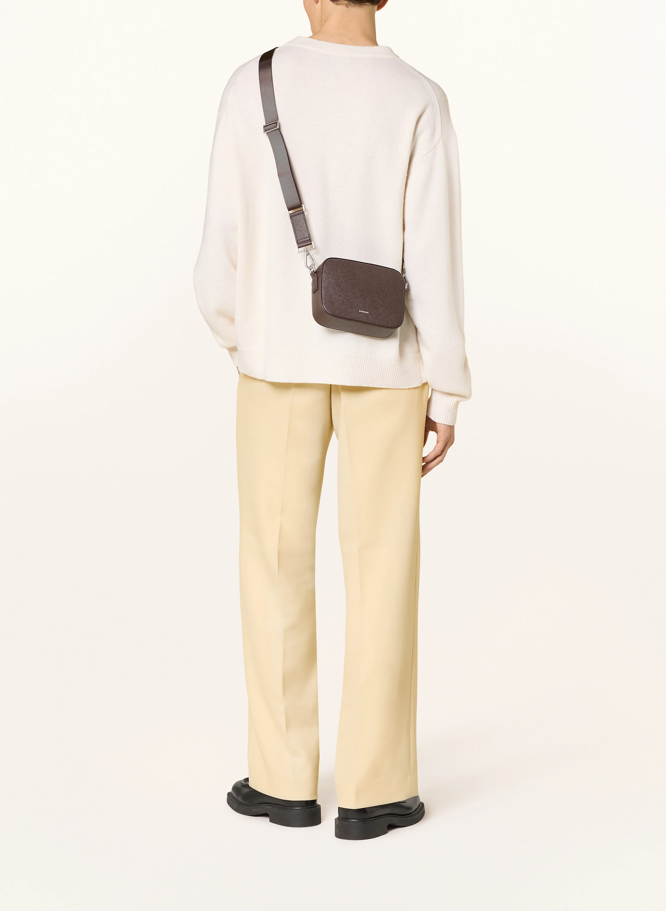 SANDRO Jerseyhose Straight Fit