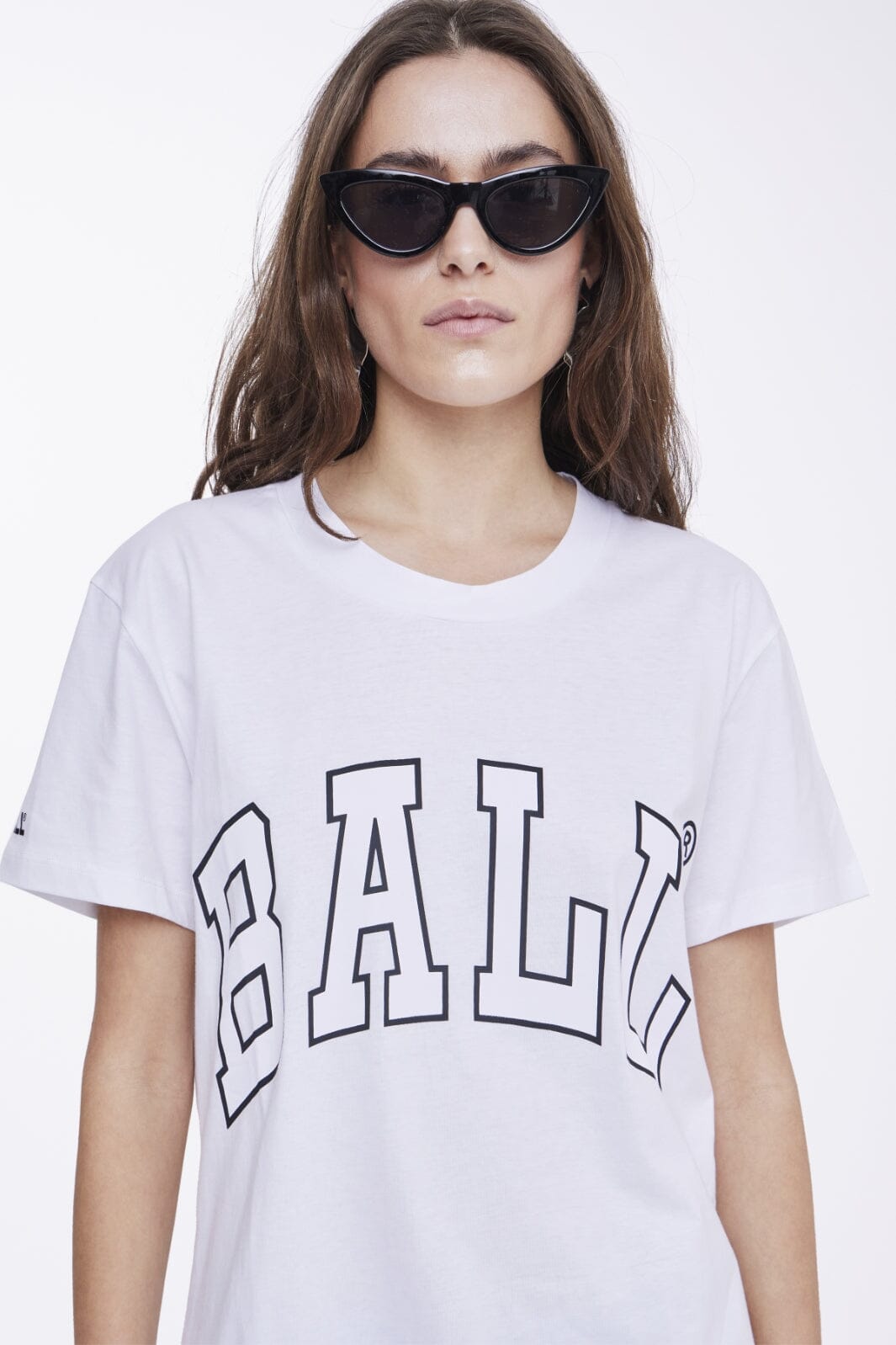 Ball R. David Womens T-Shirt 110601 bright white