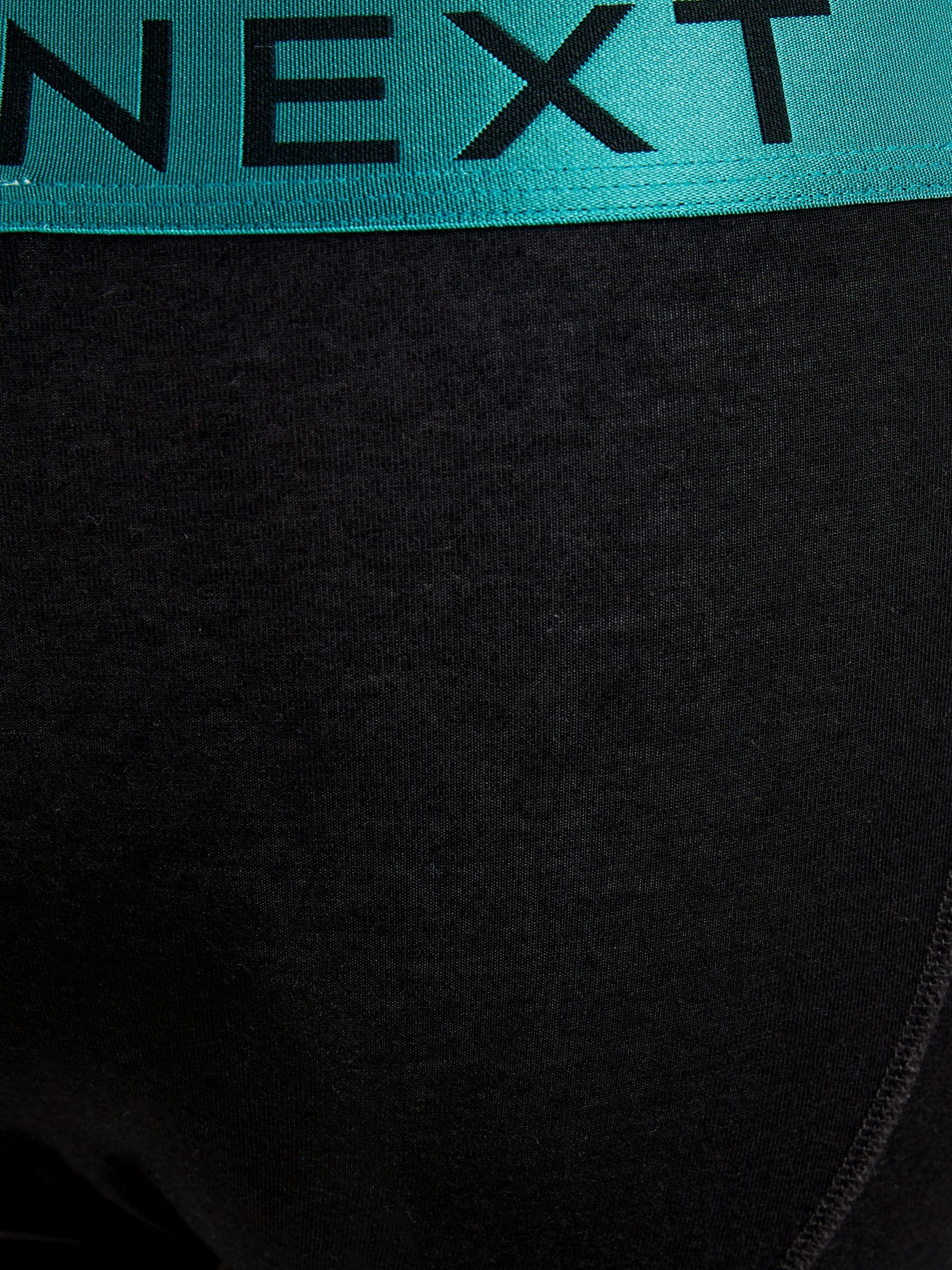 Zwart met felgekleurde glanzende taillebanden - Standaard - 10 Boxershorts zonder plooi