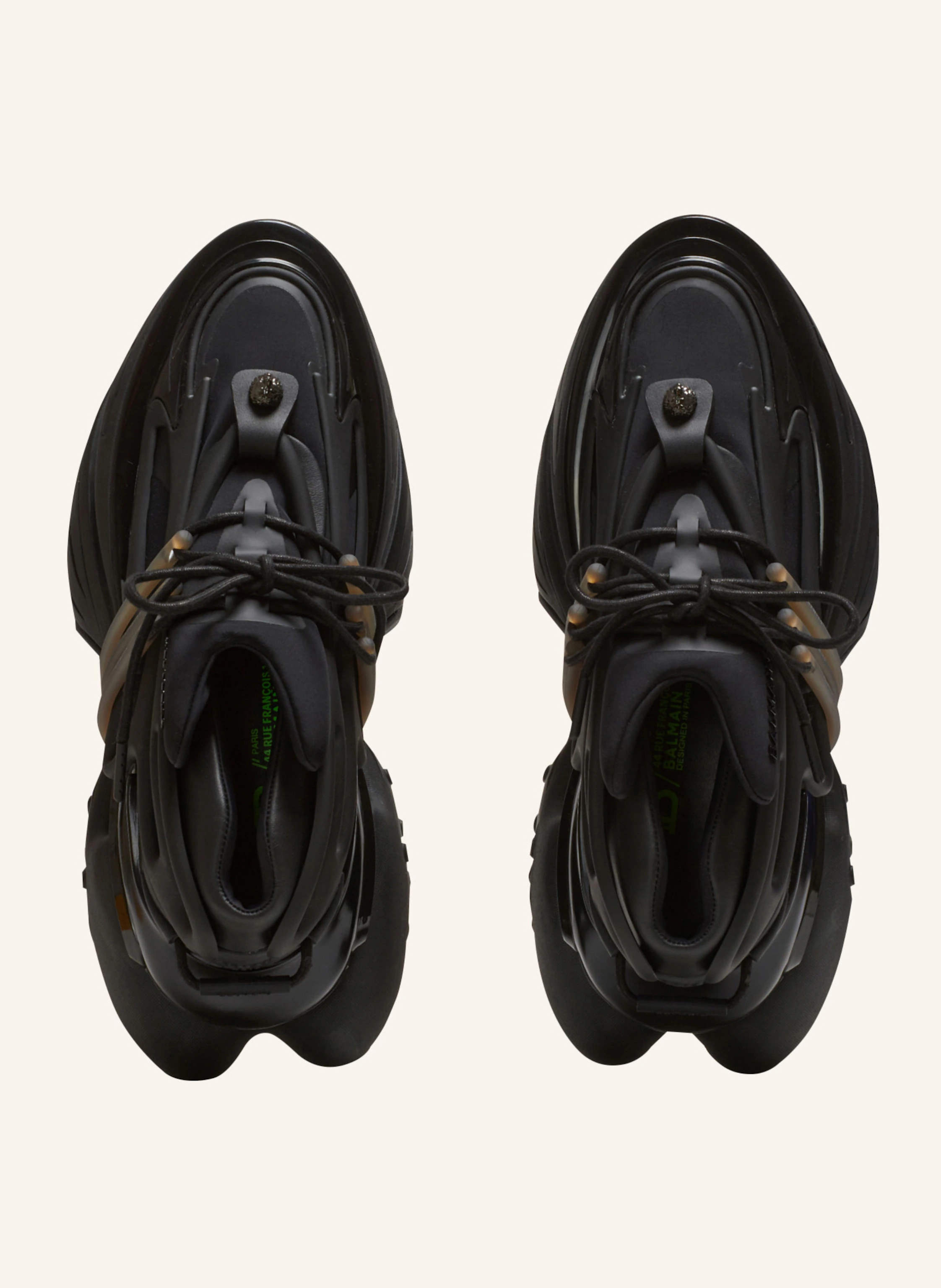 BALMAIN Unicorn Low-Top-Sneakers aus Leder