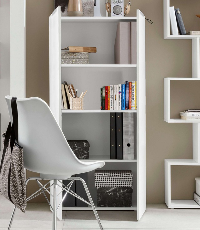 INOSIGN Bücherregal »DALIA« 1 Stk. tlg. Aktenschrank im modernen Design, Breite 70 x Höhe 140 cm, Hochglanz