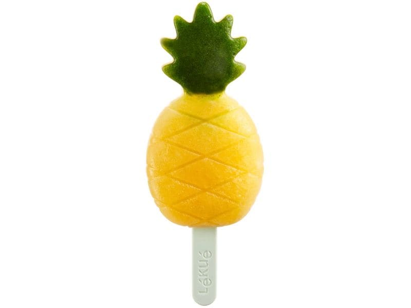 Lékué Glaceform Tropic, Silikon, 4er Set Set zur Herstellung von hausgemachtem Eis