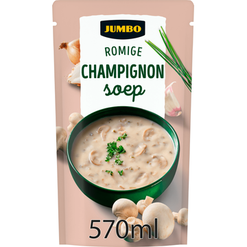 Jumbo Romige Champignonsoep 570ML