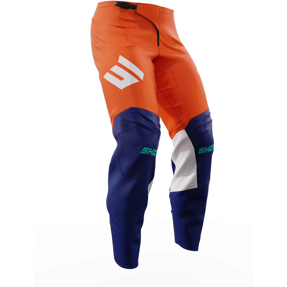 Shot - Pantalon enfant Draw Kid Iron Orange / Bleu