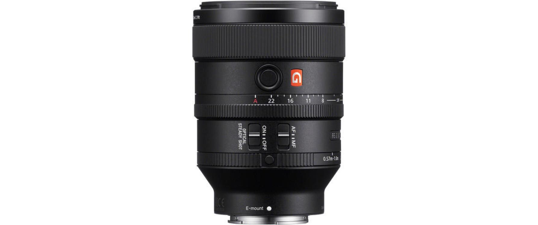 Festbrennweite FE 100mm F/2.8 STF GM OSS – Sony E-Mount<br>Hochwertiges G Master Teleobjektiv