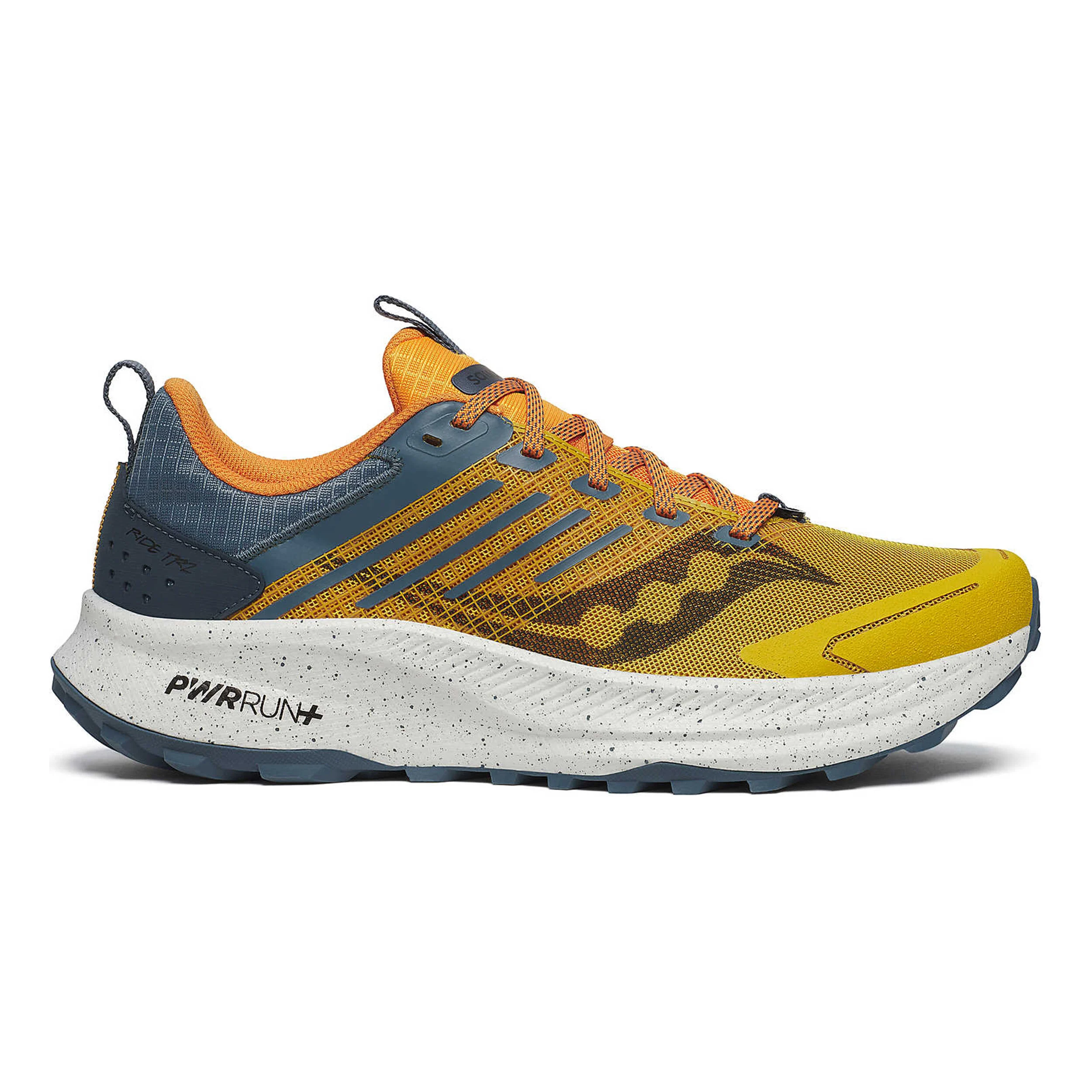 Saucony Ride TR2 Chaussure Trail Hommes - Jaune , Bleu Gris