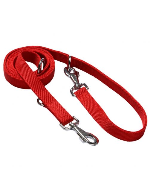 Adori Traininglijn Nylon Rood - Hondenriem