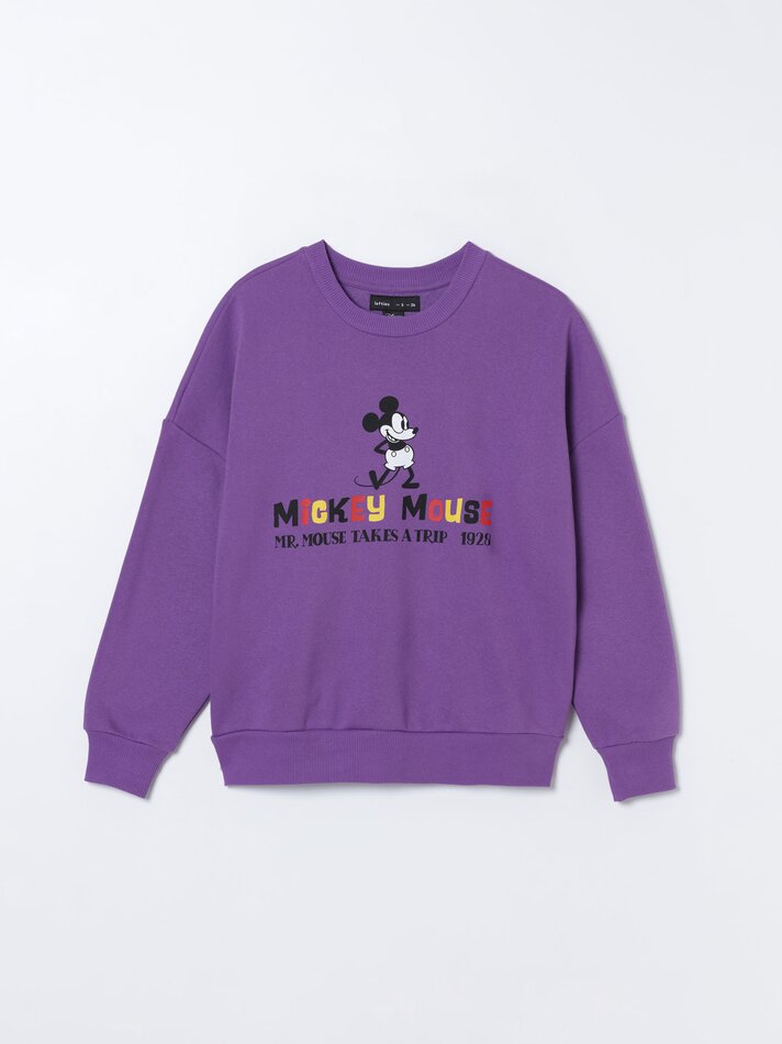 Moletom Mickey Mouse ©DS - Lilás