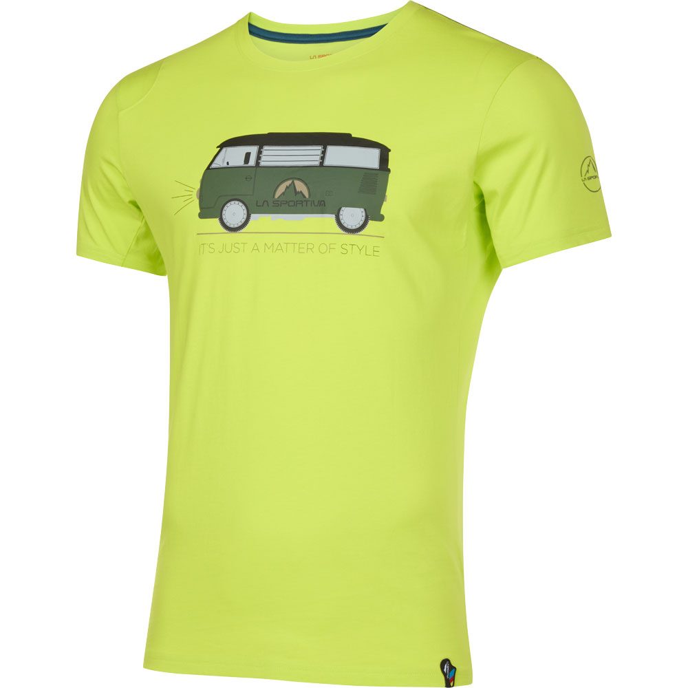 La Sportiva Van T-Shirt Herren lime punch