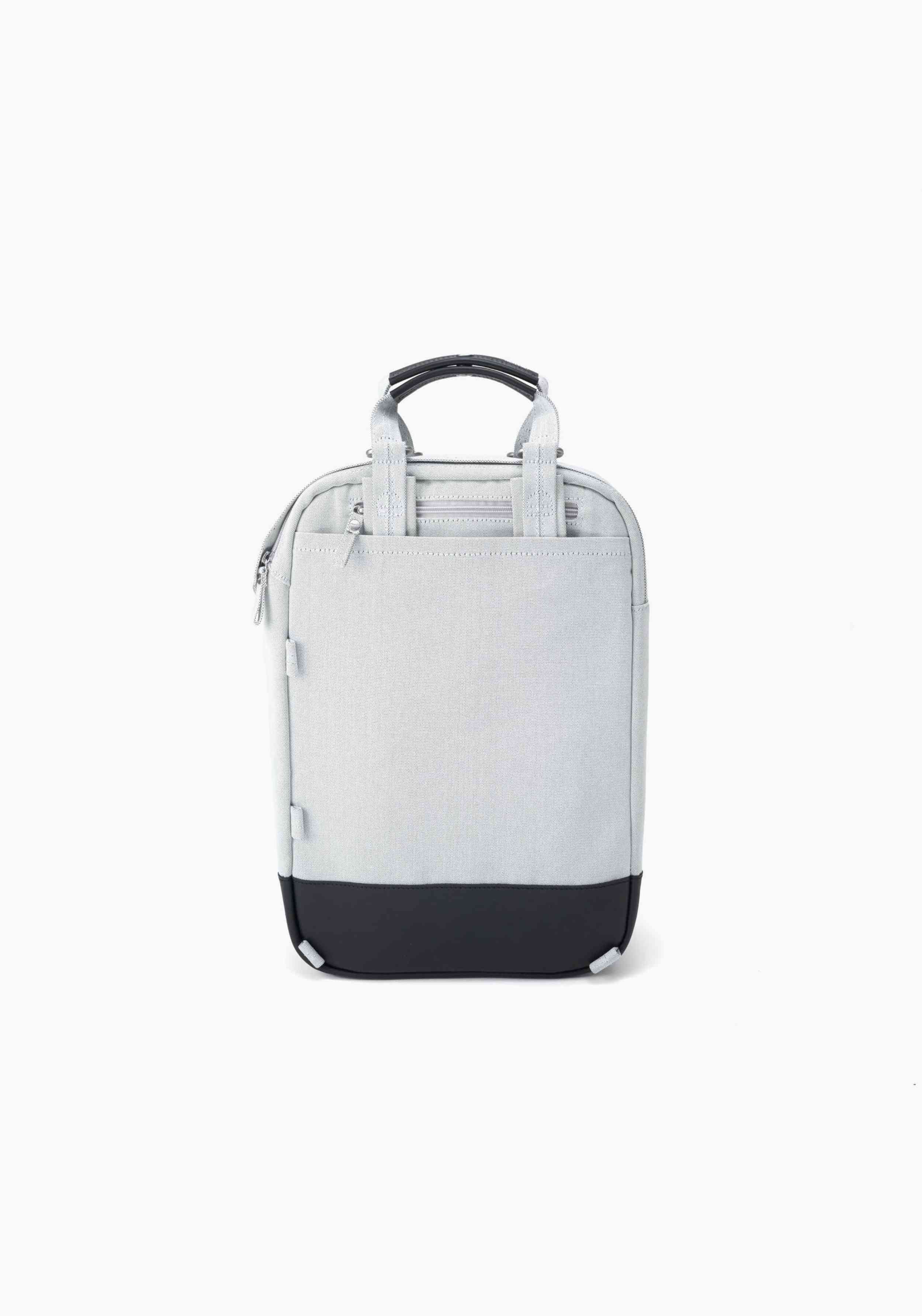 Qwstion Rucksack Bananatex Daypack Gravel Black Leather