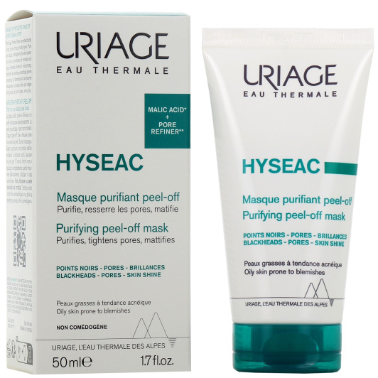 Masque purifiant peel-off Uriage Hyséac - Peaux grasses