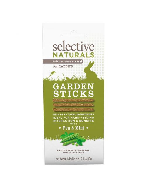 Supreme Selective Naturals Garden Sticks - Knaagdiersnack - 60 g