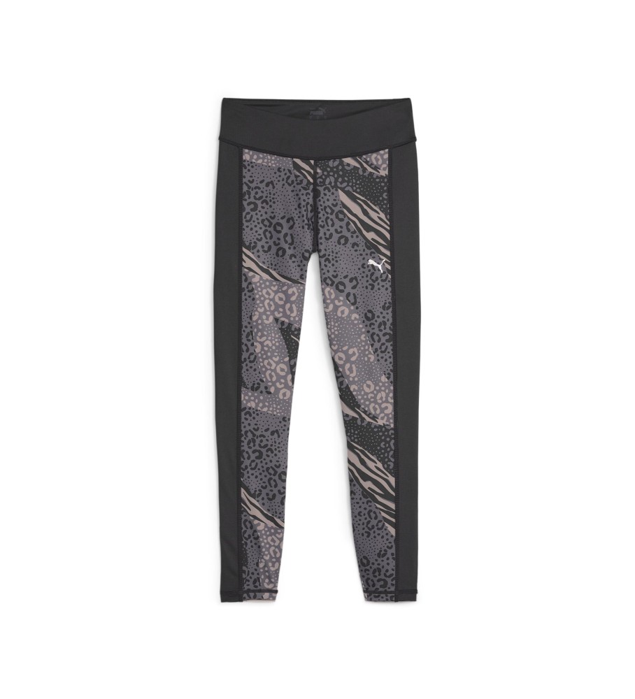 Calça legging Puma Favorite Printed 7/8 preta