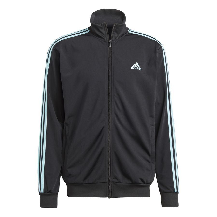 adidas Survêtement 3-Stripes - Noir/Turquoise