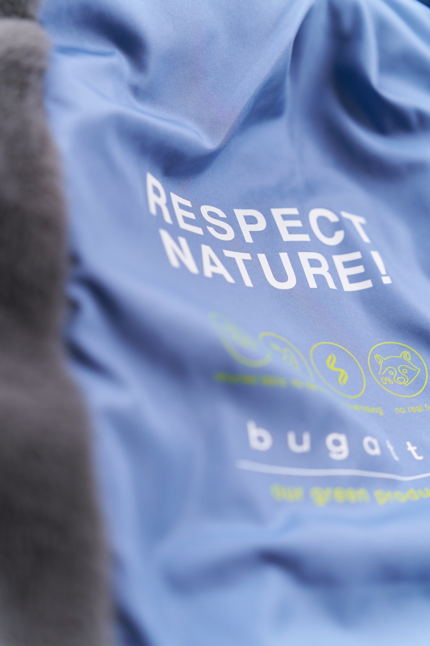 bugatti Kurzmantel , mit abtrennbarer Kapuze