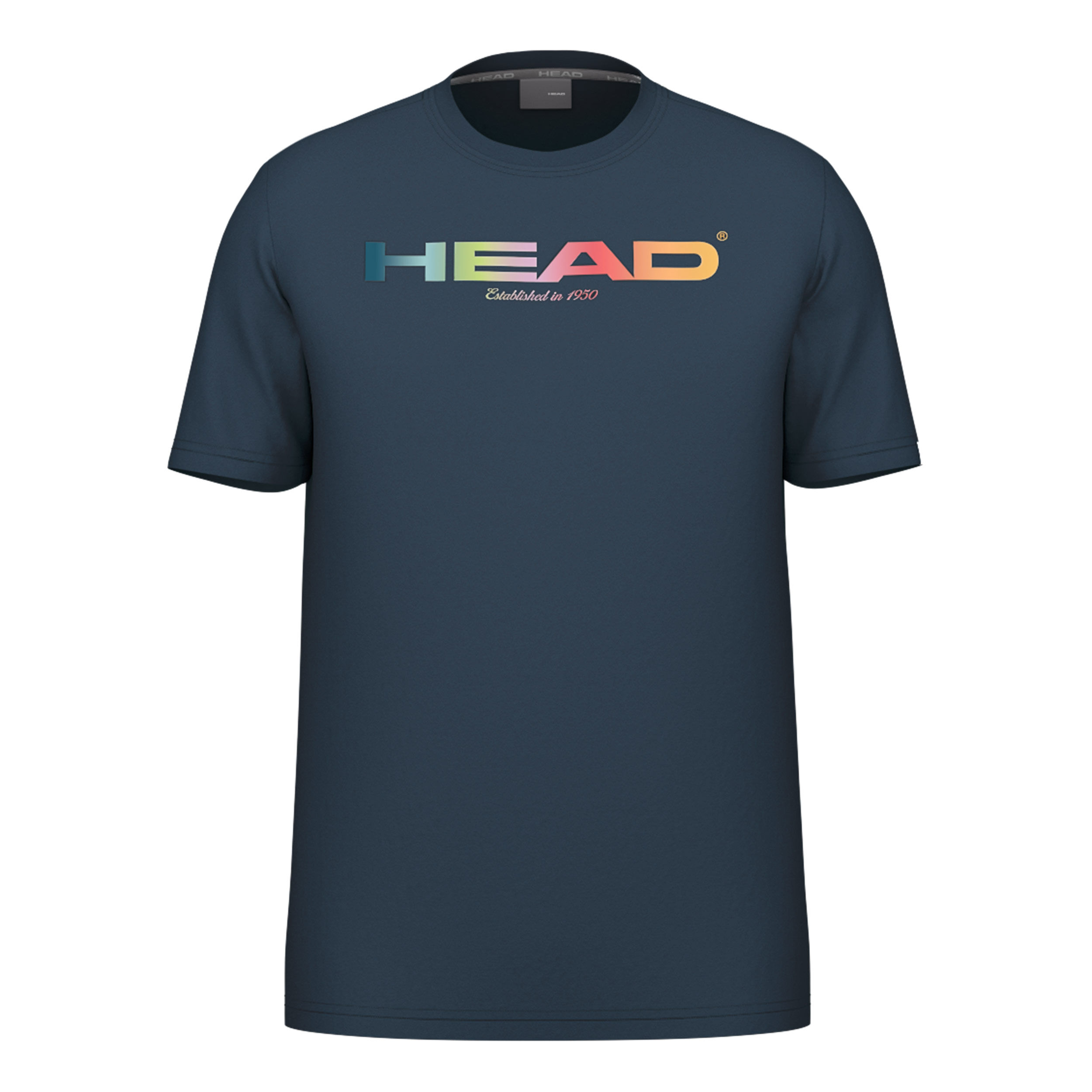 HEAD Rainbow T-shirt Hommes - Bleu Foncé