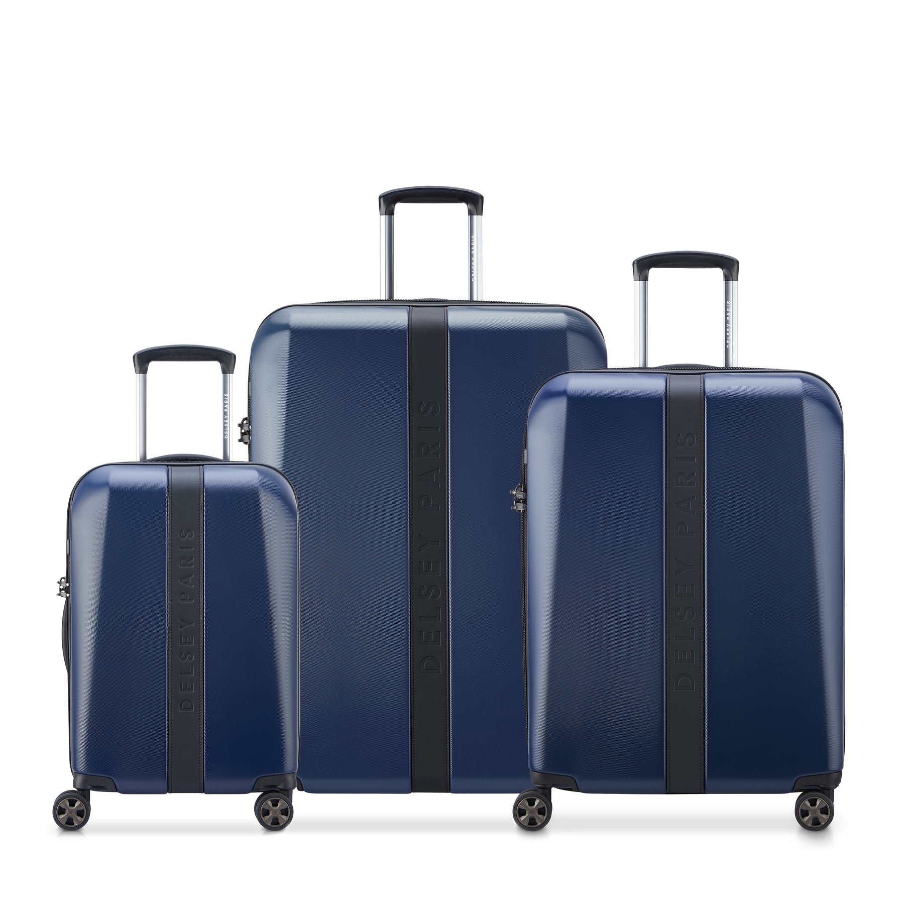 SET - 3 Valises extensibles (L-76cm) (M-66cm) (S-55cm)