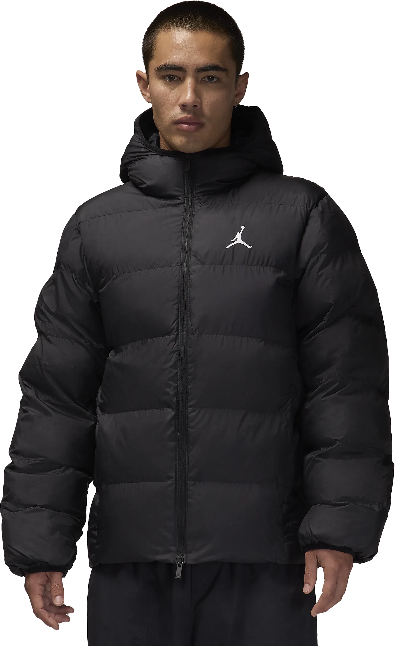 Nike Puffer Jacke Schwarz F010