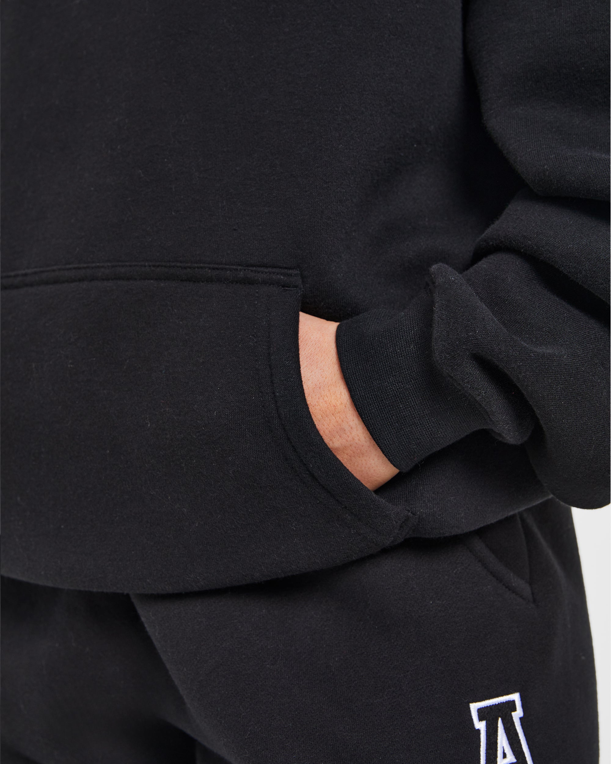 Varsity Embroidered Oversized Hoodie