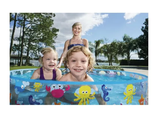 Piscine hors sol ronde - 277 L - Fill'n'Fun - D 122 cm x H 25 cm