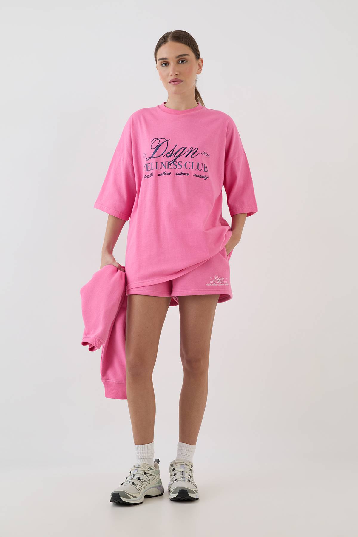 T-shirt Oversize Dsgn Studio Wellness Club