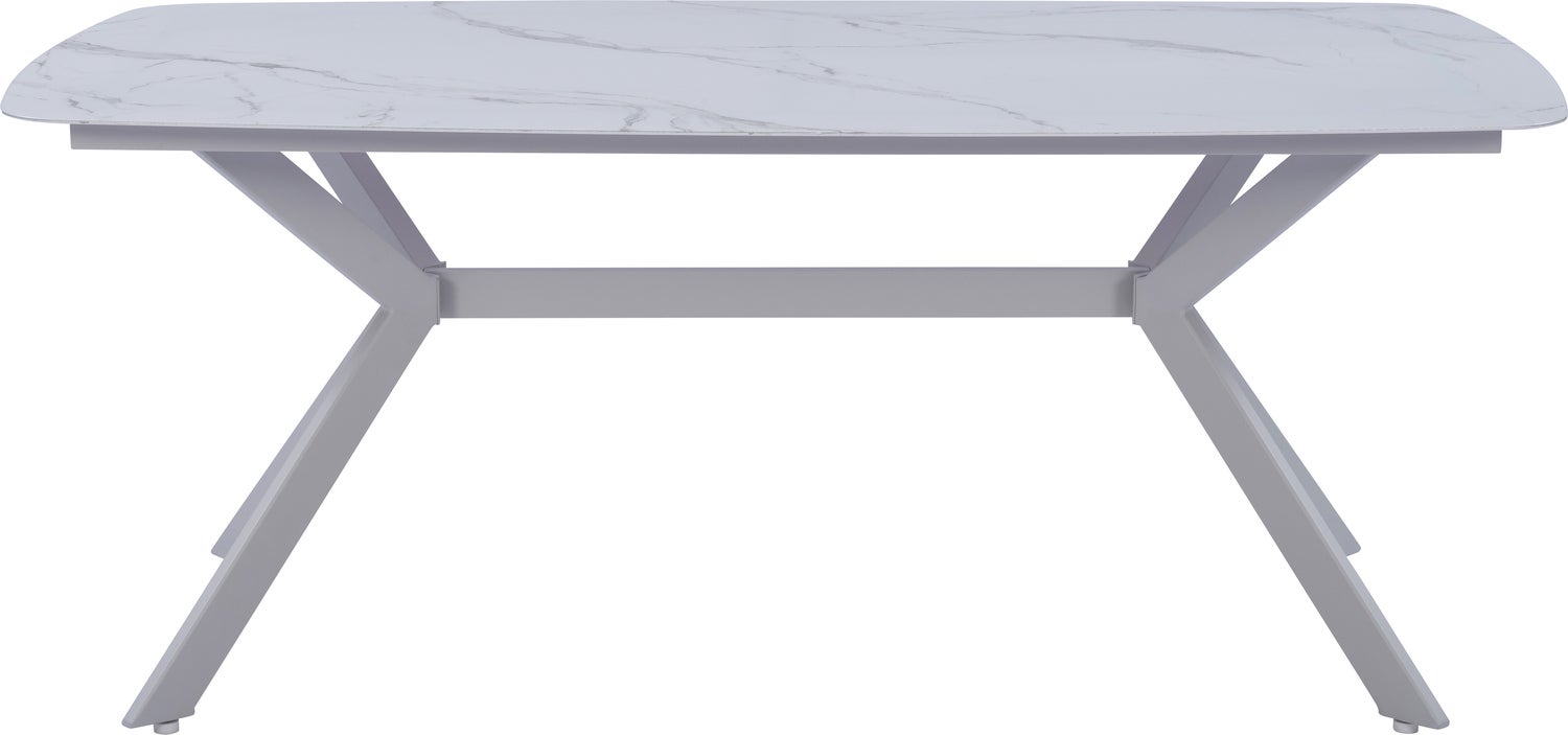 Intratuin eettafel Lotte wit 180 x 100 x 74 cm