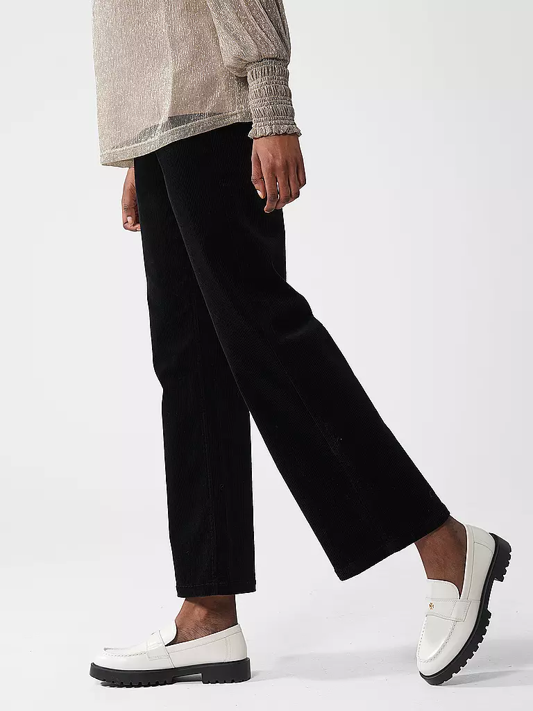 MARC O' POLO DENIM Jeans Wide Leg TOMMA schwarz