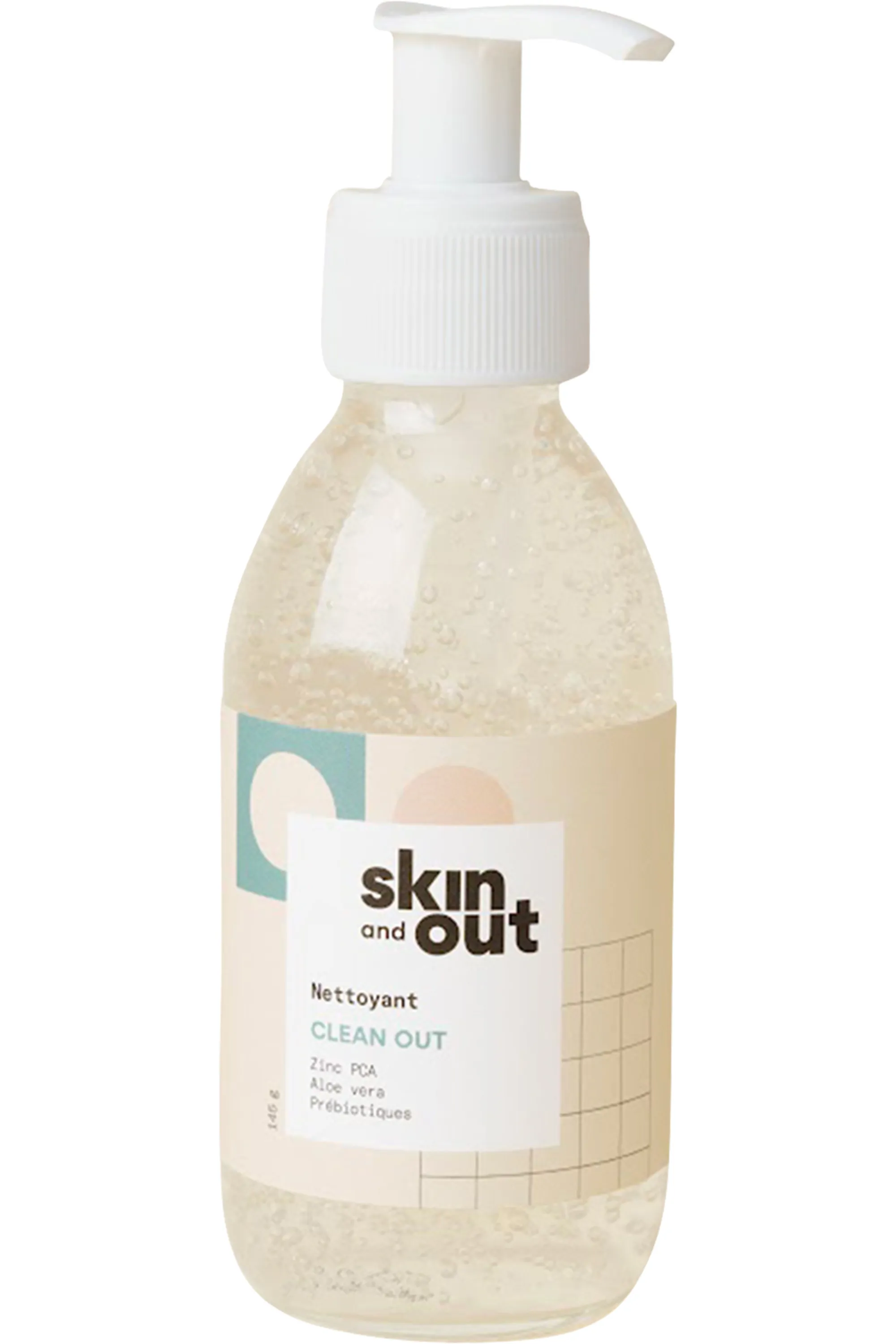Skin & Out Nettoyant visage Clean out-145 g