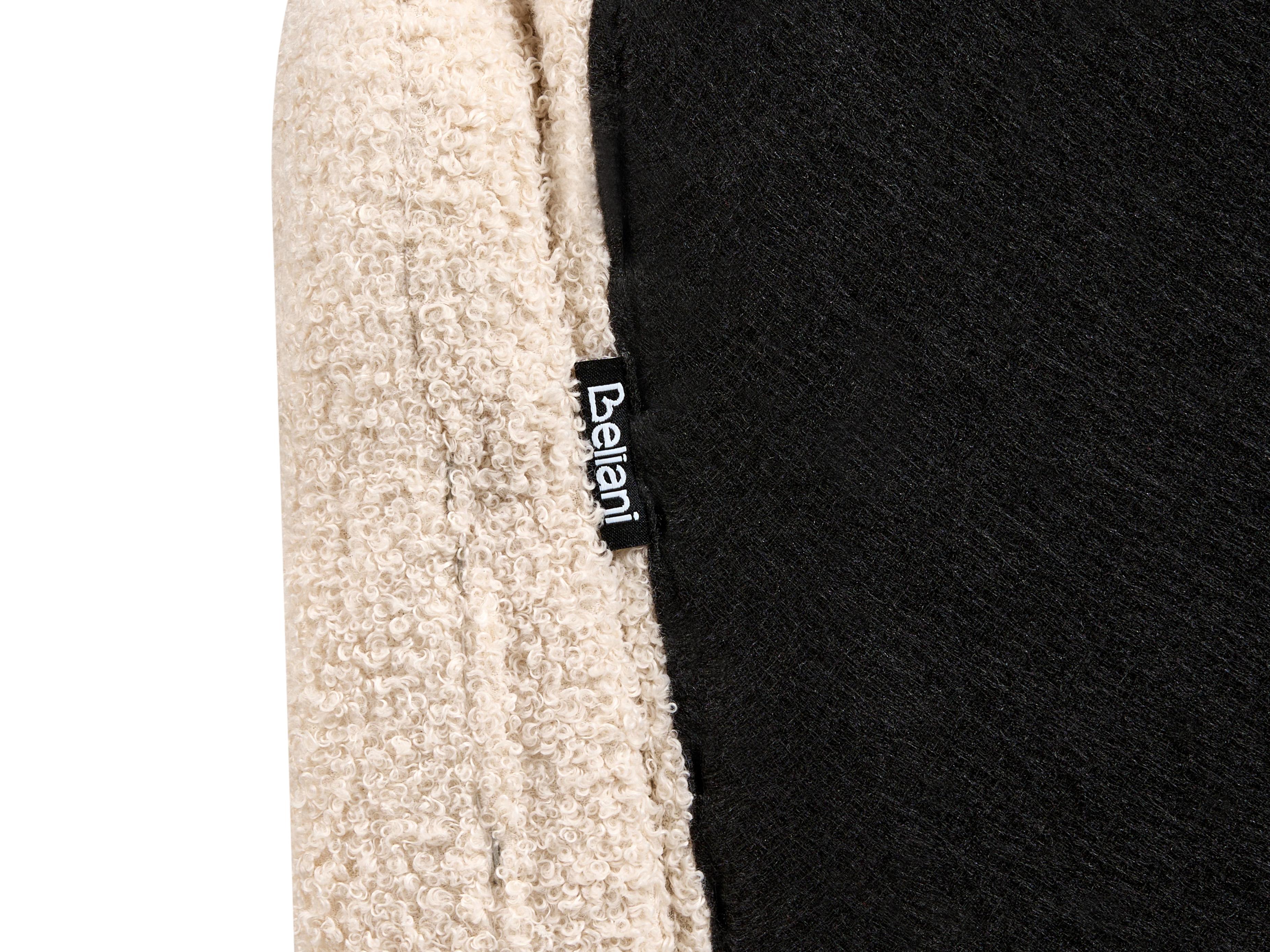 Bed Bouclé AMBILLOU 120 x 200 cm Beige